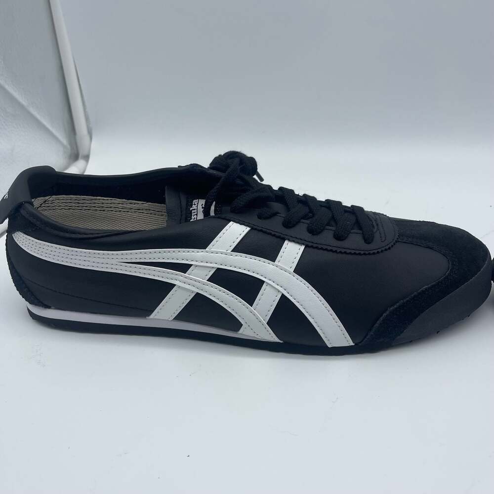 Onitsuka Tiger Mexico 66 Black White Sneakers 1183C102-001 Size 12.5 New Box - Picture 16 of 16